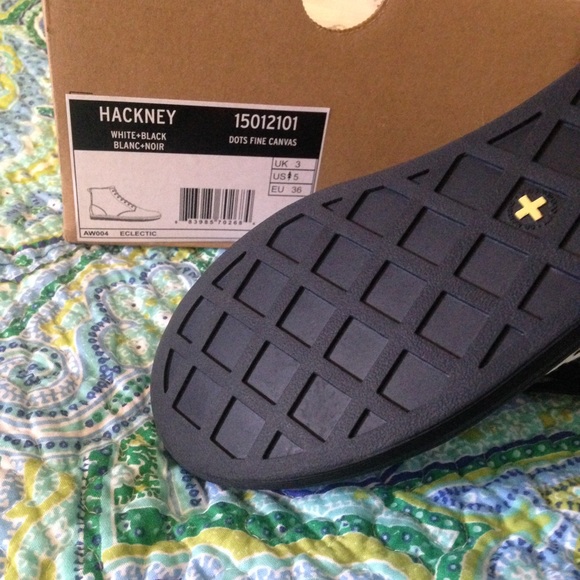 Dr. Martens Canvas Polka Dot Boots - Picture 2 of 4